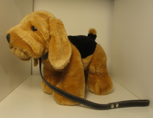 Elc bassett hound dog plush - dog,