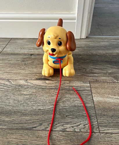 Pull along puppy - puppy, toy