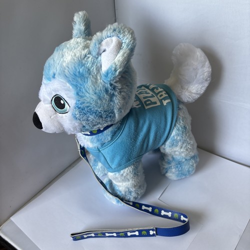 Build bear blue husky - a,