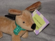 Primark puppy soft toy brown